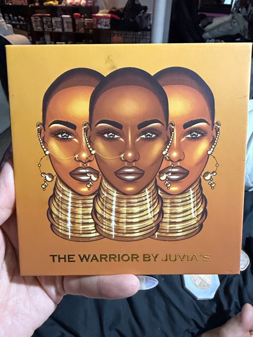 Juvia's Place The Warrior Eyeshadow Palette - Gold & Bronze Tones